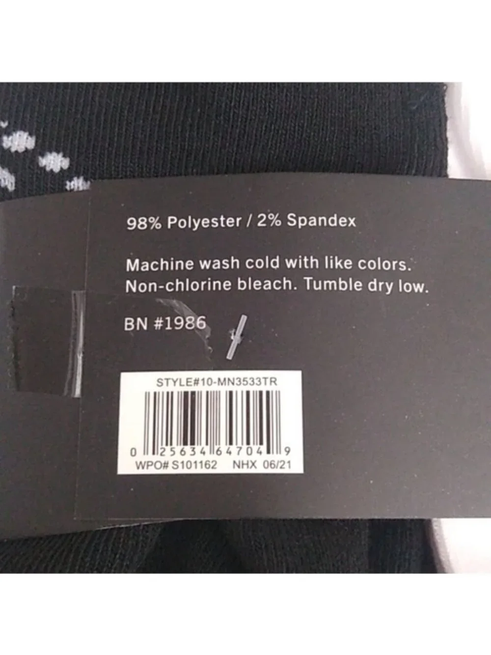 True Religion sock size